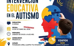 Anuncia URSE capacitación sobre intervención educativa en el autismo