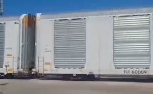 De nuevo el Interoceánico circula en las vías ferroviarias de Salina Cruz 