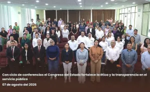 Con ciclo de conferencias el Congreso del Estado fortalece la ética y la transparencia en el servicio público
