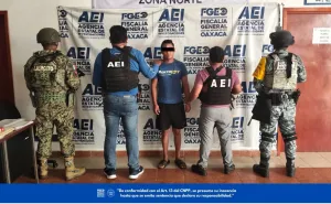 FGEO ejecuta orden de aprehensión contra probable responsable de violación agravada en Matías Romero