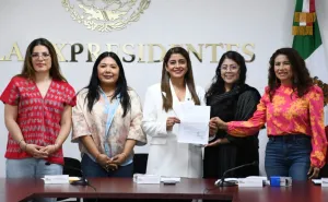 Presidenta del TJACCO entrega propuesta para crear centro público para solución de controversias