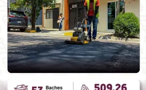 Gobierno Municipal refuerza limpieza, bacheo y mantenimiento urbano en Oaxaca de Juárez 