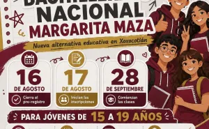 Bachillerato Nacional Margarita Maza,  una alternativa educativa para Xoxocotlán