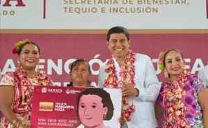 Con entrega de Tarjeta Margarita Maza, gobierno de Jara Cruz eleva la calidad de vida de mujeres istmeñas