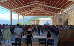 Santiago Xanica elige a sus autoridades en paz; Jesús Romero destaca coordinación interinstitucional para lograr la elección extraordinaria