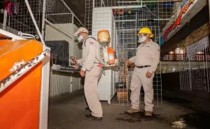Fumigan el Mercado 5 de Septiembre de Juchitán
