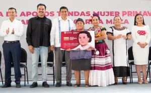 Refrenda Salomón Jara su compromiso con las oaxaqueñas