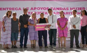 En Pinotepa Nacional, Nino Morales respalda programas que dan autonomía a las mujeres