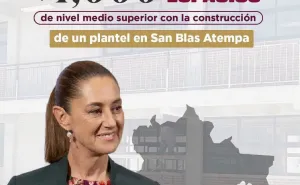 Celebra Nino Morales logros de Sheinbaum en infraestructura educativa