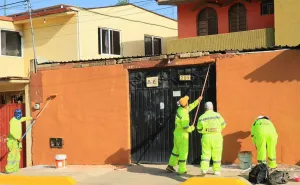 Tequio Vecinal mejora espacios públicos en la colonia Del Maestro