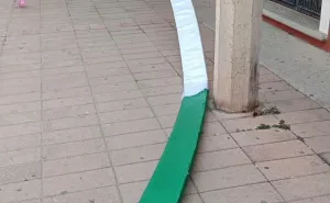 Dañan adornos en el Centro de Juchitán