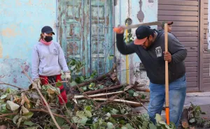 Tequio Vecinal fortalece la limpieza y el mantenimiento de espacios públicos en Trinidad de las Huertas
