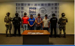 Ejecutan 12 cateos en Zona Metropolitana, aseguran siete inmuebles y detienen a cuatro personas ligadas a ASAEO: Fiscalía de Oaxaca