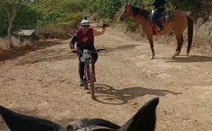 A caballo y con paso firme, Agrupamiento de Caballería refuerza la seguridad en Oaxaca de Juárez 