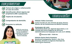 REPUVE Oaxaca facilita el registro gratuito de vehículos