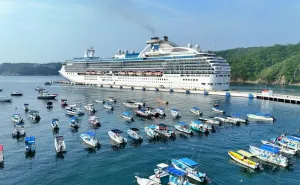 Arriba a Huatulco primer crucero de la temporada 2026-2027