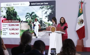 Salud Casa por Casa ha ofrecido más de 27 millones de consultas médicas domiciliarias y gratuitas a adultos mayores y personas con discapacidad: Leticia Ramírez 