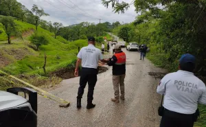 Atiende Gobierno Estatal derrumbes y afectaciones por lluvias en regiones