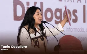 Tania Caballero encabeza los Diálogos Interculturales en el pueblo zapoteca de Miahuatlán
