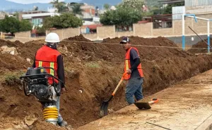 Avanza construcción del Centro Comunitario México Imparable en Pueblo Nuevo