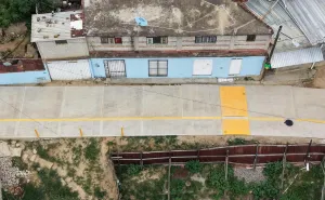 En Donají, Ray Chagoya inaugura calle rehabilitada con el programa Banco de Materiales
