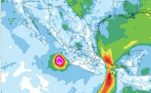 Protección Civil emite aviso especial por evento de Norte ante el frente frío número 2