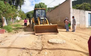 Entrega Xoxocotlán rehabilitación de la avenida Quinta Las Águilas
