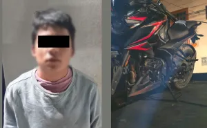 Policía Municipal detiene a persona señalada por presunto robo de motocicleta