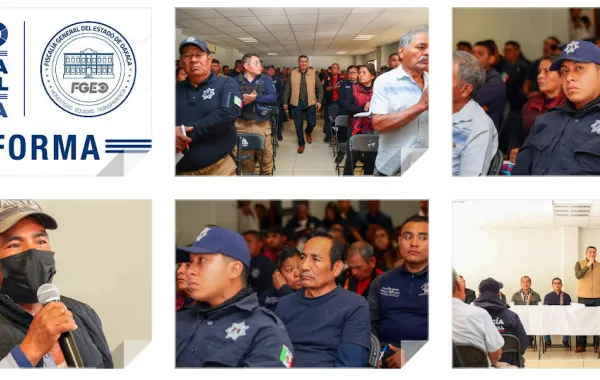 Necesario reconstruir la confianza y la seguridad desde las comunidades: Fiscal Bernardo Rodríguez Alamilla