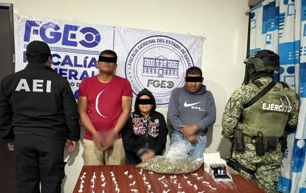 Vinculan a proceso a tres personas por narcomenudeo tras cateo en distrito de Tlacolula