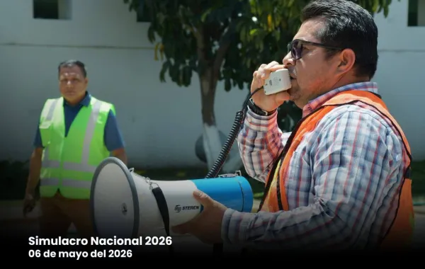 Participa Congreso de Oaxaca en el Primer Simulacro Nacional 2026 para fortalecer la cultura de la prevención