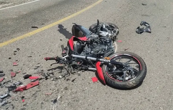 Domingo trágico, accidente de moto en la Sierra Norte