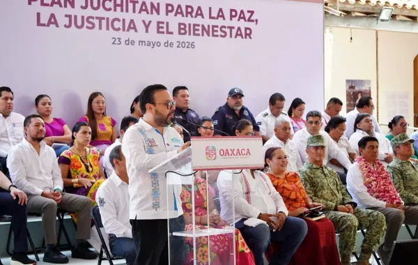 Plan Juchitán para la Paz avanza; evalúan resultados de estrategia integral en el municipio