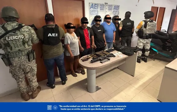 Desarticula FGEO banda dedicada al secuestro y extorsión en el Istmo de Tehuantepec; hay cinco detenidos