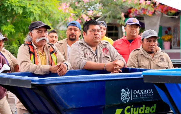 Ray Chagoya fortalece el equipamiento para mantener una ciudad limpia y segura 