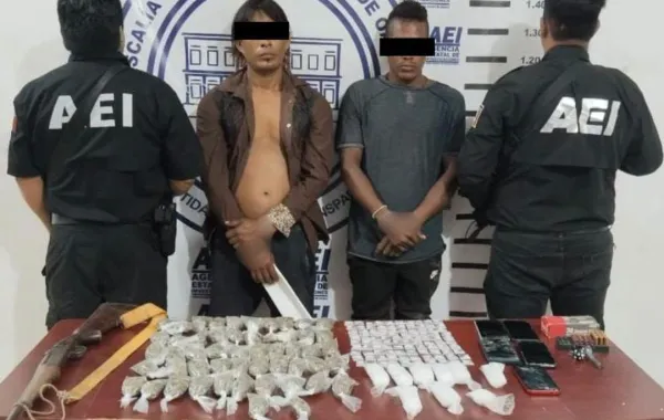 Aseguran más de 900 dosis de droga y detiene a dos personas durante operativo conjunto en la Costa