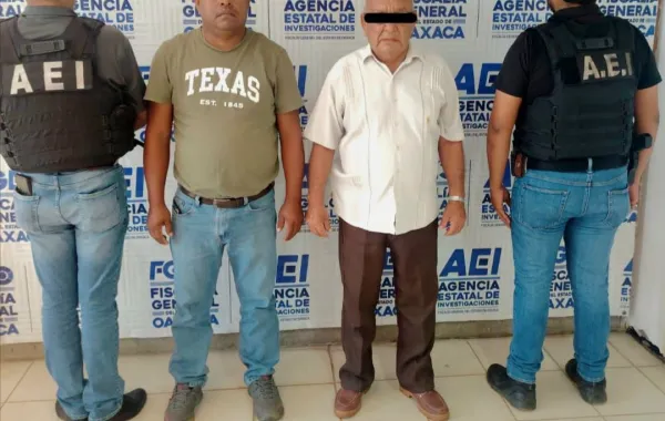FGEO detiene a dos personas por extorsión agravada contra empresa constructora en Tuxtepec
