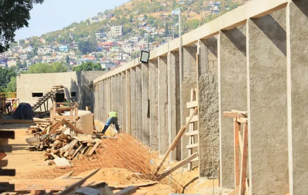 Avanza la obra de rehabilitación en el Parque del Amor