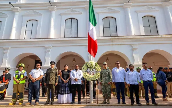 Conmemoran 9 años del sismo que sacudió a Juchitán