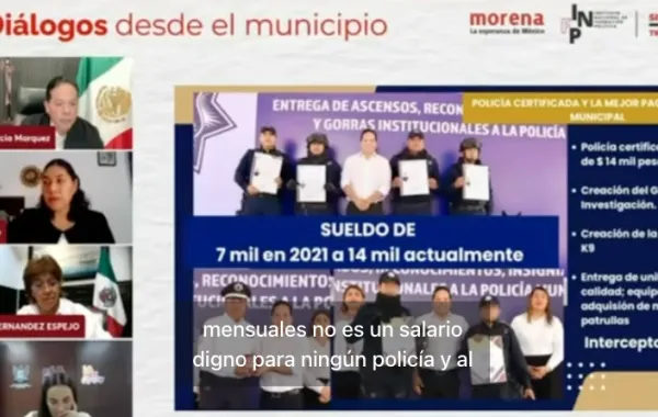 Policías mejor pagados, familias más seguras: El logro histórico de Santa Lucía del Camino