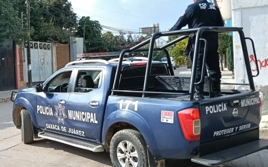 Seguridad de la Ciudad de Oaxaca  informa las acciones de las últimas 24 horas