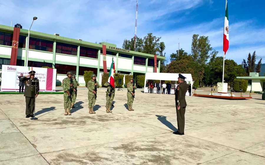 El Ejército Mexicano designa nuevo Comandante de la 28/a Zona Militar