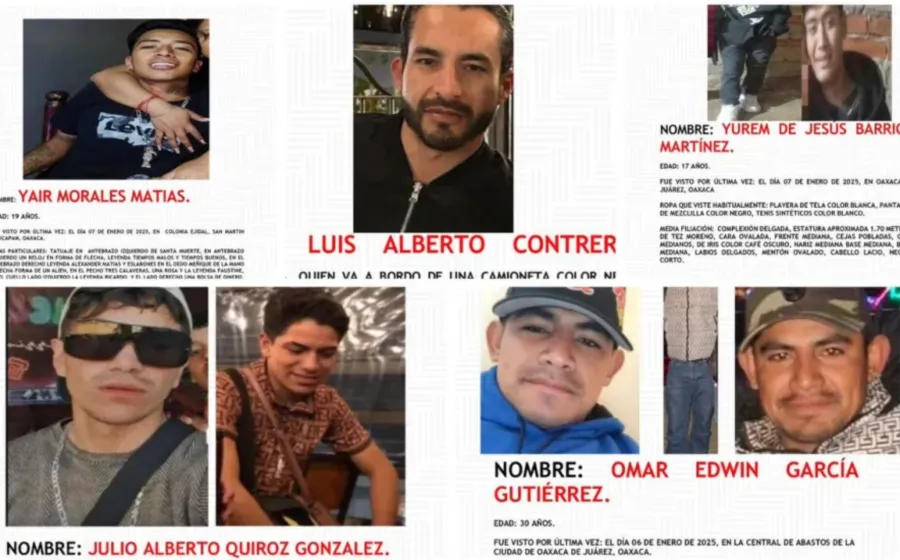 Fiscalía refuerza labores de búsqueda con vida de 7 personas reportadas como no localizadas en Valles Centrales