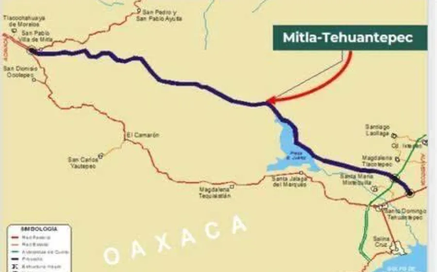 Dan detalles sobre la recién inaugurada carretera federal Mitla - Tehuantepec