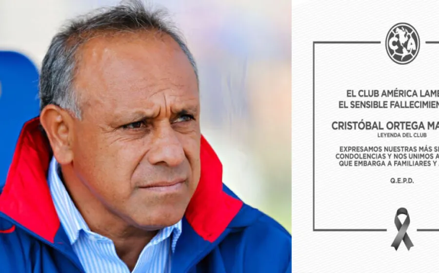 Fallece ídolo del América, Cristóbal Ortega
