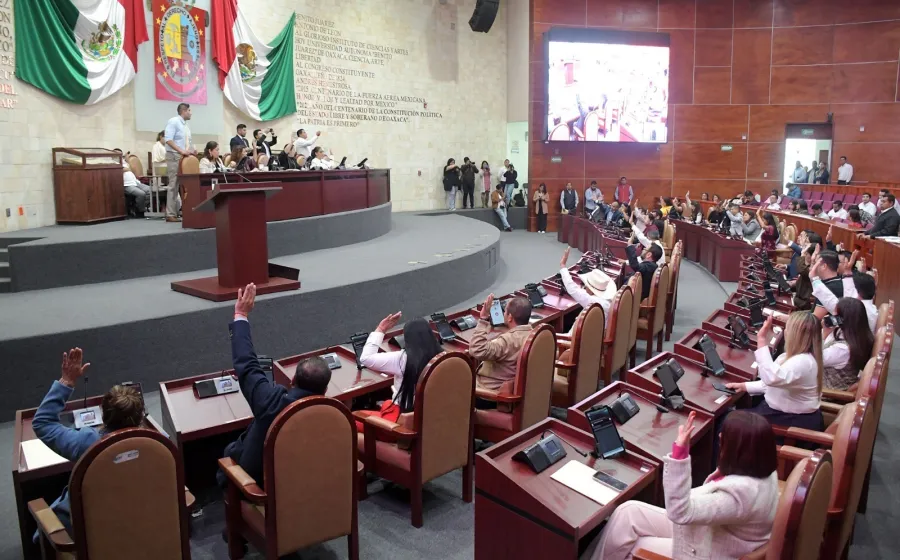 Aprueba Congreso de Oaxaca Leyes de Ingresos de 20 municipios