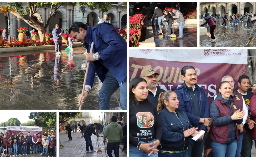 Con energía renovada inician los Tequios Vecinales en la capital