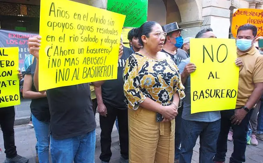 No al basurero / Visión política