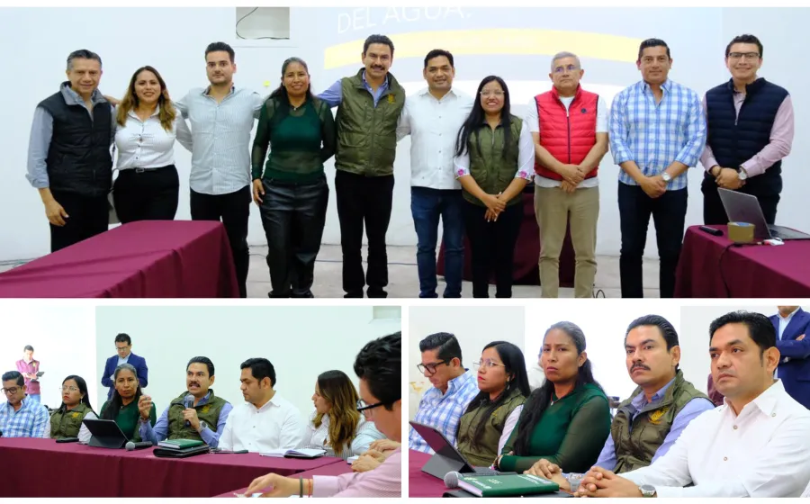 Instalan Ray Chagoya y SOAPA Mesa de Seguridad del Agua