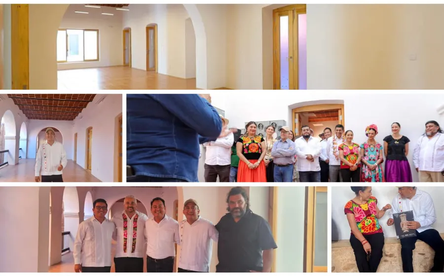 Atestigua Nino Morales renovación de Palacio Municipal de Juchitán